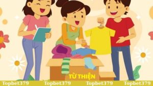 Hành động thiện nguyện trong trao yêu thương nhận nụ cười